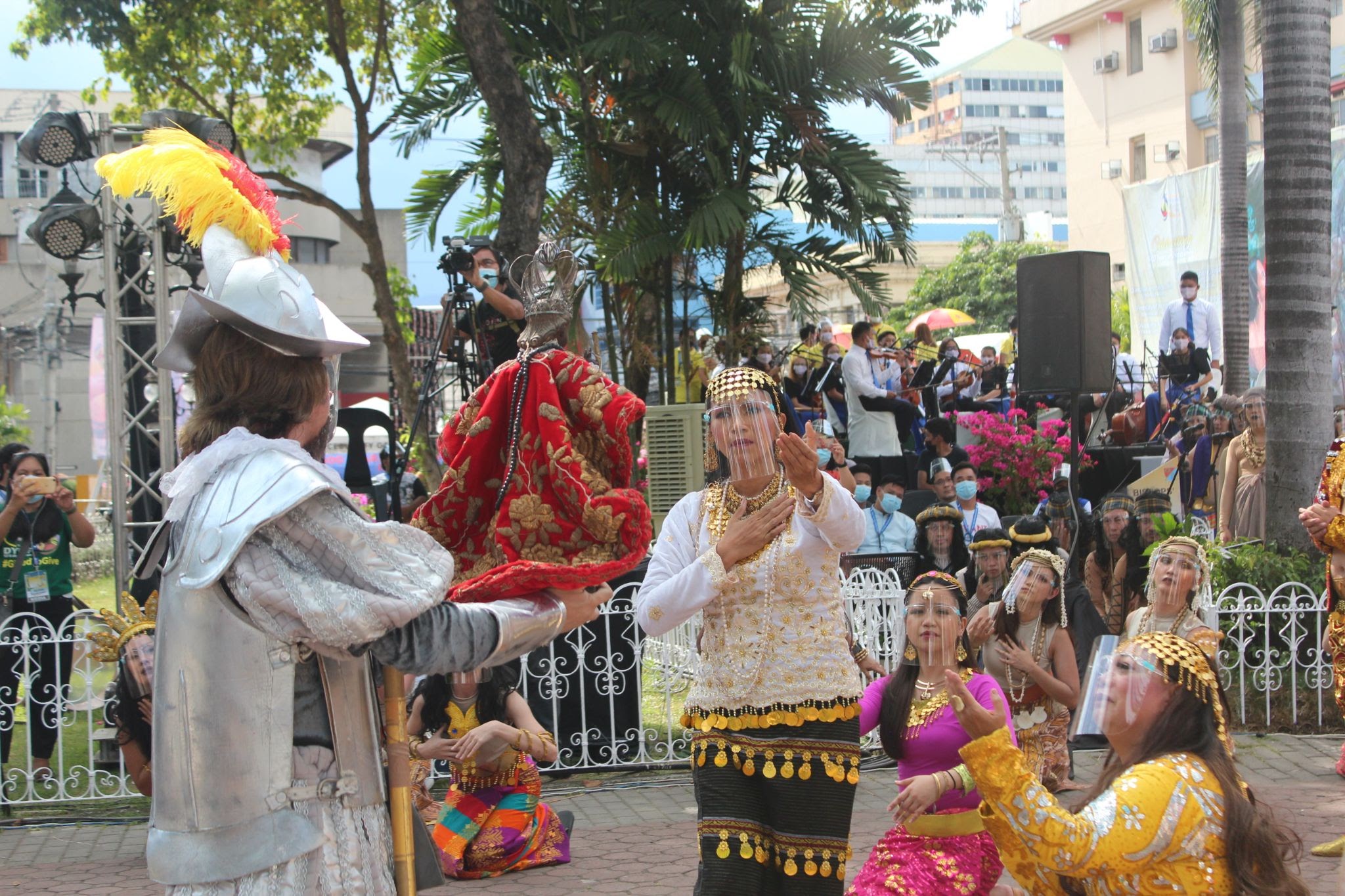 First Baptism in the Philippines Reenacted - Terciarias Capuchinas Asia